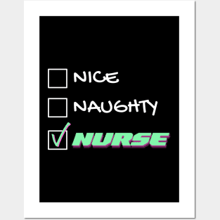 Nice naughty emergency nurse Posters and Art